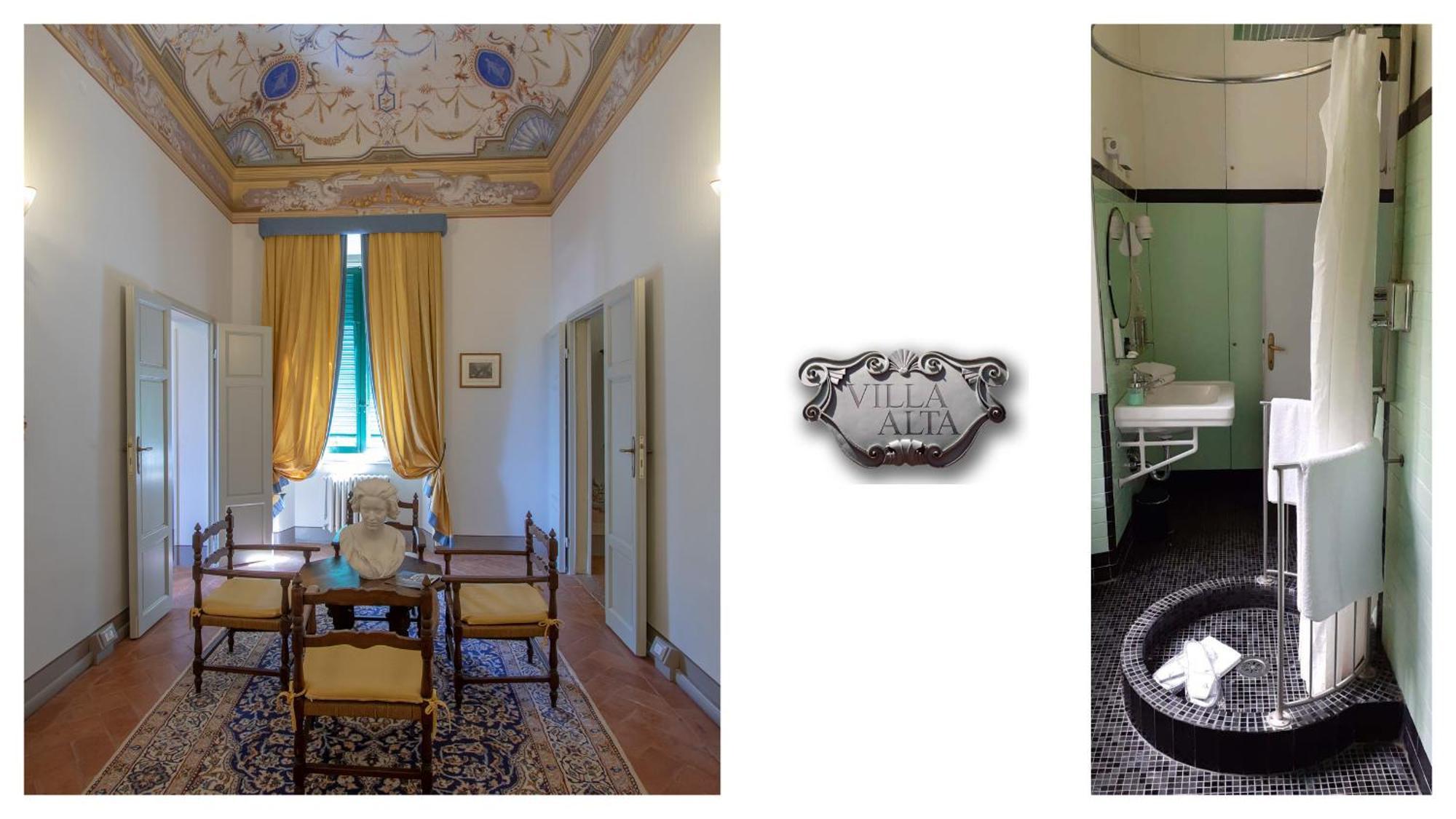 Villa Alta - Residenza D'Epoca Con Piscina San Giuliano Terme Eksteriør bilde