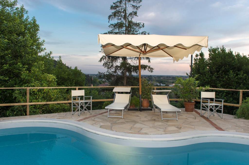 Villa Alta - Residenza D'Epoca Con Piscina San Giuliano Terme Eksteriør bilde